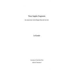 Jo Kondo: Three Sappho Fragments