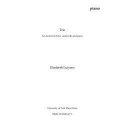 Elisabeth Lutyens: Trio Op.135