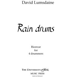 David Lumsdaine: Rain Drums (Score)