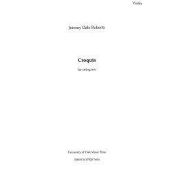 Jeremy Dale Roberts: Croquis - Set Of 3 Performing Scores