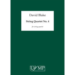 David Blake: String Quartet No.4 - Score