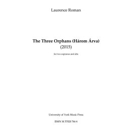 Laurence Roman: Harom Arva (Conducting Score)