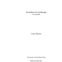 Lus Tinoco: Invention on Landscape