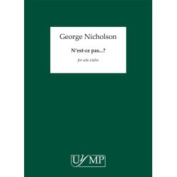 George Nicholson: N'est-ce pas??