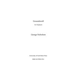 George Nicholson: Groundswell