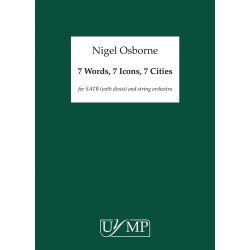 Nigel Osborne: Seven Words, Seven Icons, Seven Cities