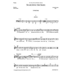 David Blake: Searching The Skies (Unison Vocal Score)