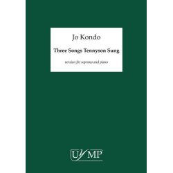 Jo Kondo: Three Songs Tennyson Sung