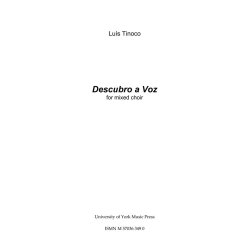 Luis Tinoco: Descubro a Voz