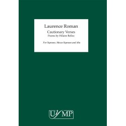 Laurence Roman: Cautionary Verses (Score)