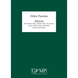 Hilda Paredes: Altazor (Study Score)