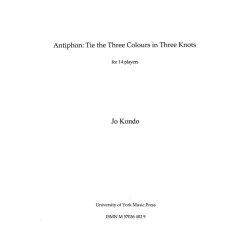 Jo Kondo: Tie the Three Colours in Three Knots (Score)