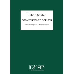 SAXTON ROBERT SHAKESPEARE SCENES TPT/STR A3 CONDUCTING SCORE