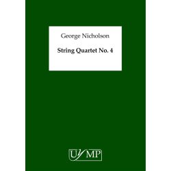 George Nicholson: String Quartet No.4 (Score)