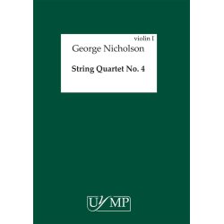 George Nicholson: String Quartet No.4 (Parts)