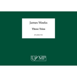 James Weeks: Three Trios (Study Score)