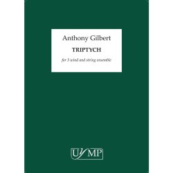 Gilbert Anthony Triptych Chamber Orchestra Score