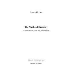 James Weeks: The Nunhead Harmony