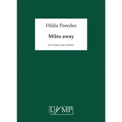 Hilda Paredes: Miles Away (A3 Conductor's Score)