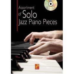 Assortment Of Solo Jazz Piano Pieces (Book/DVD)