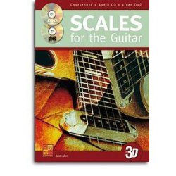 Scott Allen: Scales For The Guitar (Book/CD/DVD)