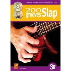Nelson Frank: 200 Slap Grooves (Book/CD/DVD)