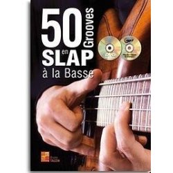 50 Grooves En Slap A La Basse (Book/CD/DVD)