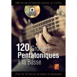 120 Grooves Pentatoniques &Agrave; La Basse
