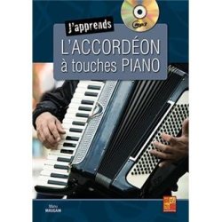 Manu Maugain: J'apprends L'accord&eacute;on &agrave; Touches Piano
