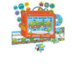 Music For Kids: Jingle Puzzle - Five Little Speckled Frogs