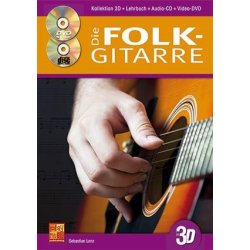 Die Folk-Gitarre In 3D