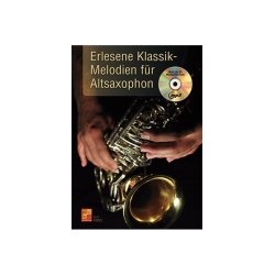 Kurt Vogel: Erlesene Klassik-Melodien f&uuml;r Altsaxophon (Buch/CD)