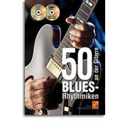 Dieter Fehrenbacher: 50 Blues-Rhythmiken An Der Gitarre (Book/CD/DVD)