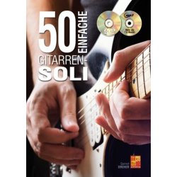 Gernot Dreher: 50 Einfache Gitarren-Soli (Buch/CD/DVD)