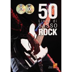 50 Linee Di Basso Rock (Libro/CD/DVD)