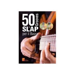 Bruno Tazzino: 50 Grooves In Slap Per Il Basso (Libro/CD/DVD)