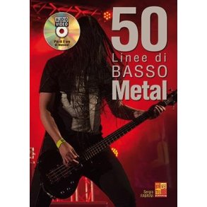 Sergio Fabrini: 50 Linee Di Basso Metal (Libro/DVD)