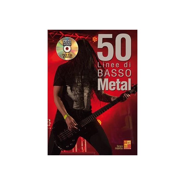 Sergio Fabrini: 50 Linee Di Basso Metal (Libro/DVD)