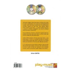 Adrian Santos: 25 Bossa Nova Per Chitarra (Book/CD/DVD)
