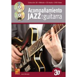 Acompa&ntilde;amiento Jazz A La Guitarra En 3D (Libro/CD/DVD)