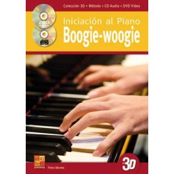 Montes Iniciacion Al Piano Boogie Woogie 3d Pf Bk/Cd/Dvd