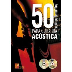 50 Acompa&ntilde;amientos Para La Guitarra Ac&uacute;stica (Book/CD/DVD)