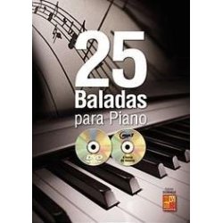 25 Baladas Para Piano (Libro/CD/DVD)