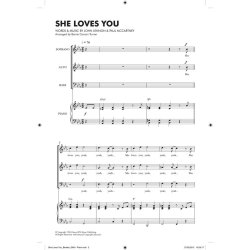 The Beatles: She Loves You (SAB/Piano)