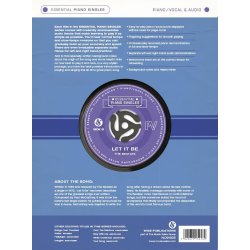 Essential Piano Singles: The Beatles - Let It Be (Single Sheet/Audio Download)