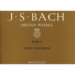 J.S. Bach: Organ Works Book 11 - Four Concertos (Novello)