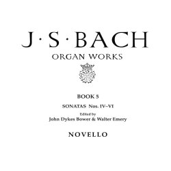 J.S. Bach: Organ Works Vol.5 (Novello)