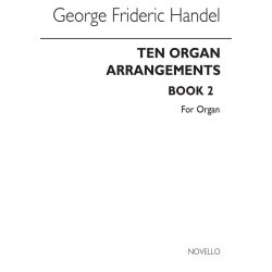 Handel, Gf Ten Organ Arrangements Book 2