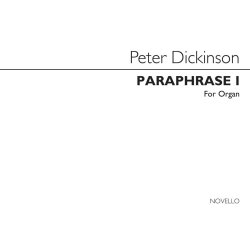 Peter Dickinson: Paraphrase 1 for Organ