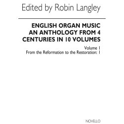 Anthology Of English Organ Music Book 01